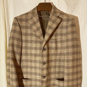 Wool Harris Tweed Blazer